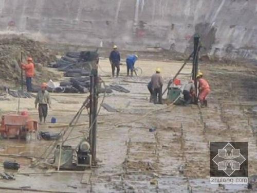 钦州我公司承建北京房山区水池地基注浆加固工程